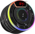 Bluetooth Speakers, IPX7 Waterproof Shower Speaker with LED Display, FM Radio, Suction Cup, Built-in Mic, Best Gifts