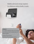 NOTMBESTM 4-Slot Wall Mount Phone Holder for Smartphones and Tablets, Phone Shelf with Docking Station Compatible