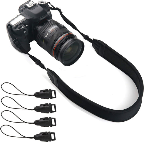DSLR Camera Neck Strap, Shoulder Sling Neoprene Padded with Quick Disconnects