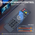 FQOUG 1080P Replacement Remote Control Compatible with NEUMI Atom Full-HD Digital Media Player