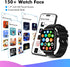 Smart Watch for Android iPhone, 1.9" Fitness Tracker with (Answer/Make Calls), IP67 Waterproof, Blood Pressure Heart