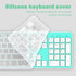 Wired USB Keyboard, Comfortable Quiet Chocolate Keys, Ultra-Slim QWERTY Layout for PC, Green