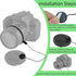 ZNBSIXP 5 Pack Lens Cap Leash,Lens Cap Tether,Lenses Caps Keeper with Elastic String,Camera Caps Holder for Canon Nikon