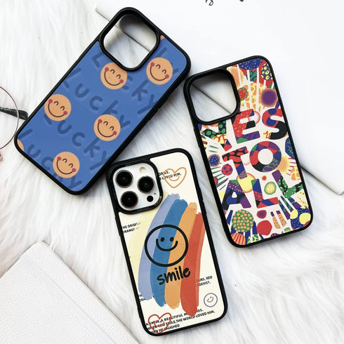 JUSTRY 5 Sets Sublimation Blanks Phone Case Bulk Covers for Apple iPhone 15 Pro Max - 2 in 1 DIY Customizable