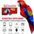 Pack of 5 Parrot-Prime 1GB Micro SD Card Flash Memory Card with SD Adapter, Card Reader