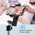 6amLifestyle Cell Phone Tripod Mount Adapter with 360° Rotatable Ball Head for Universal Smartphone Holder