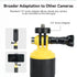 TELESIN Floating GoPro Stick for Hero 13 12 11 10 9 8 7 6, Fusion, Max, DJI Action Cameras