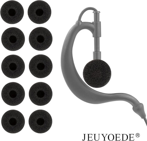 Foam Replacement Ear Sponge Covers for Headphone Earphone MP4 Iphone Ipad Headsets 18mm (10pcs)
