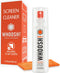 WHOOSH! Screen Cleaner Spray and Wipe - 3.4 fl oz + 1 Microfiber Cloth - Travel Size Electronic Cleaner Kit