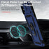iPhone XS Max Case with Camera Lens Cover, HD Screen Protector, Military Grade Drop Protection, Magnetic Ring Holder
