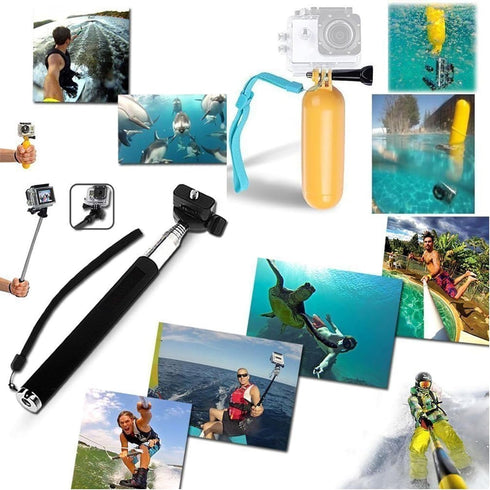 Action Camera Accessories Kit, Compatible with Gopro Hero 13 12 11 10 9 8 and More