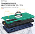 Galaxy S21 FE Case, Military Grade Shockproof with Built-in Ring Holder Kickstand Car Mount Armor for Galaxy S21 FE