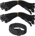 Premium Cinch Straps - Reusable Hook & Loop Tie Down Fastener Straps for Organizing Cables (Pack of 10)