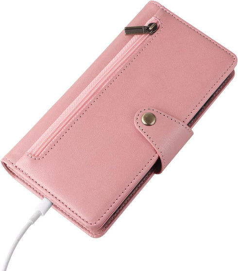 Asuwish Samsung Galaxy A71 5G Phone Case, Wallet Cover with Tempered Glass Screen Protector, Leather Flip Credit Card