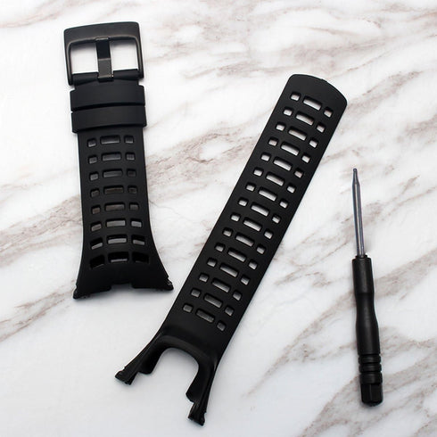 Picowe Watch Band Strap - Soft Rubber Replacement Kits, Adjustable Size, Compatible with Suunto Ambit