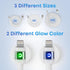 MAGNICPRO 3ft 514 LED Phone Lightning Cable with Magnetic Tip, Magnetic Cord Holder & Blue Night Glow Light Durable