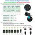 TKDY 24V DC Power Supply Cord, 100-240V AC to DC 24 Volt Adapter for LED Strip Lights, Diffuser, Humidifier