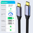 USB C to USB C Data Cable 3.3FT, 100W Fast Charging PD USB 3.1 Gen 2, 4K 60Hz Video Display E-Marker Chip Cord