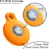 Silicone Airtag Holder Key Ring, Cute Airtag Accessories for Kids, Luggage, Cat Dog Collar, Compatible with Apple