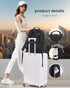 Backpack 15.6" Backpack LOVEVOOK Laptop for Women with Leather Trim & Tumbler Pockets, Work Purse, Travel Personal Item
