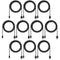 Smays 10-Pack Micro USB Data Cable 6ft, Bulk Old Android Charging Cord, USB-A to Micro USB