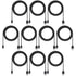 Smays 10-Pack Micro USB Data Cable 6ft, Bulk Old Android Charging Cord, USB-A to Micro USB