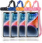 Waterproof Phone Pouch Bag, 7.5in Water Proof Cell Phone Case for Beach Travel Must Haves, Waterproof Phone Holder with