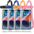 Waterproof Phone Pouch Bag, 7.5in Water Proof Cell Phone Case for Beach Travel Must Haves, Waterproof Phone Holder with
