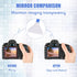 45 Packs Digital Camera Sensor Cleaning Swabs, 25 mm Sensor Cleaning Kit for Full Frame Sensors, No Liquid Cleaner