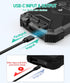 BLAVOR 10,000mAh, 20W Pack Solar Power Bank Portable Wireless Charger, Fast Charging External Battery with USB C