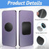 FdcZeyxior 20 PCS Metal Plates for Magnetic Mount Phone Magnetic for Back of Phones Black Universal Replacement Metal