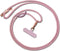 SURPHY Phone Lanyard Crossbody, Adjustable Cell Phone Lanyard with 2 Pack Phone Tether Tab, Two-Color Braided Phone