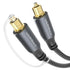 Warrky Optical Audio Cable, 3.3ft / 1m Optical Cable for Soundbar [Nylon