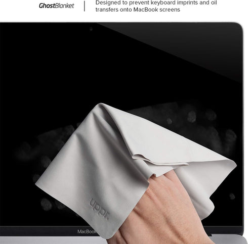 UPPERCASE GhostBlanket Screen Keyboard Protection, Microfiber Liner for MacBook Pro and Air 13" 15"