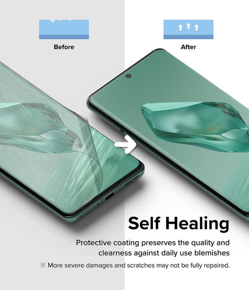 Ringke Dual Easy Film for OnePlus 12 Screen Protector, Full Coverage with Installation Tool - 2 Pack