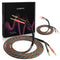 UCINNOVATE Bi-Wire Speaker Cables, 2 Pack OFC 9.8Ft Home Theater Premium Speaker Wire with Gold-Plated Banana Tip Plugs