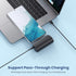 Mini Portable Charger 5200mAh, PD Fast Charging USB C Power Bank, Portable Phone Charger for Android, Compatible with