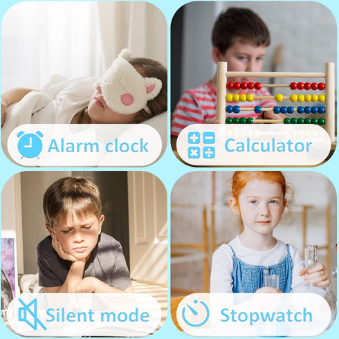 PTHTECHUS Kids Smart Watch Toys, Boys and Girls Smart Watch with Game Music MP3 Player, Video HD Selfie Camera, Alarm