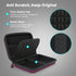 GLCON Hard Storage Case for Electronics Organizer, Deep Purple Tech Pouch for Hard Drive, Charger, Portable