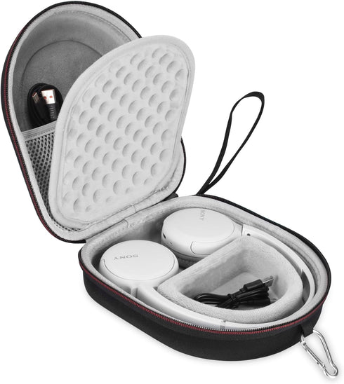 EVA Hard Case for Sony WH-CH510/WH-CH520, JBL Tune 510BT/500BT Noise Canceling Headphones, Grey