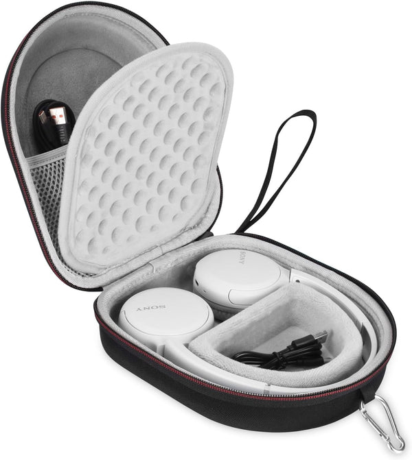 EVA Hard Case for Sony WH-CH510/WH-CH520, JBL Tune 510BT/500BT Noise Canceling Headphones, Grey