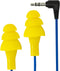 Plugfones Basic Earplug-Earbud Hybrid - Noise Reducing Earphones - Yellow