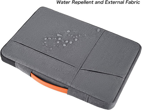 Waterproof Drawing Tablet Sleeve Case for Huion KAMVAS Pro 16, Wacom Cintiq Pro 16, Space Grey