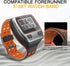 ANCOOL Compatible with Garmin Forerunner 310XT Watch Band, Soft Silicone Replacement Strap for Forerunner 310XT