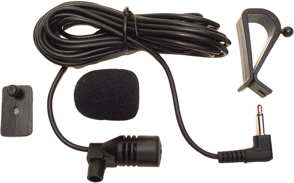 FingerLakes 3.5mm Microphone Assembly Mic for Car Vehicle Head Unit Bluetooth Enabled Stereo