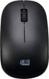 Adesso WKB-1100CB Mini Wireless Spill Resistant Ergonomic Keyboard & Mouse Combo, Black