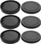 SING F LTD 3 Sets Plastic Body Cap and Rear Lens Cap 64.5 x 19.2mm for Sony A100 A200 A230 A290, Minolta AF