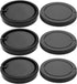 SING F LTD 3 Sets Plastic Body Cap and Rear Lens Cap 64.5 x 19.2mm for Sony A100 A200 A230 A290, Minolta AF
