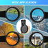 Loyanger 52mm Polari/zed Camera Lens Phone Universal CPL Filter Clip Kit, Portable Phone Polarizing Lens Filter