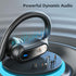IPX7 TRAUSI Bluetooth Headphones, True Wireless Earbuds with Water Resistant, Noise Cancelling Mic, Type-C Fast